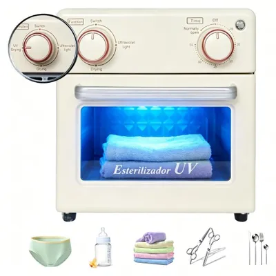 3-in-1 UV-Sterilisator 8 L, 150 W, mit Timer, weiß