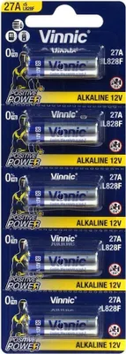 Produktbild von Vinnic Blister 5 Batterien 27a Alkaline 12v L828f L828f