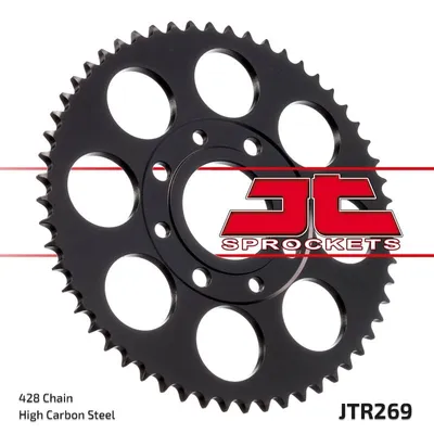 Produktbild von JTSPROCKETS Kettenrad JTR269.44 Hinten für DAELIM MOTORCYCLES ROADWIN Kohlenstoffstahl