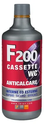 Obrázek produktu pro Přípravek proti usazování vodního kamene do splachovacích nádrží WC „F200“ 1 l