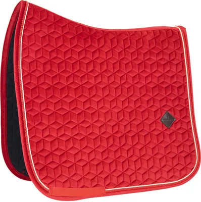 Produktbild von Kentucky Horsewear Dressurschabracke Velvet Schabracke Rot Full