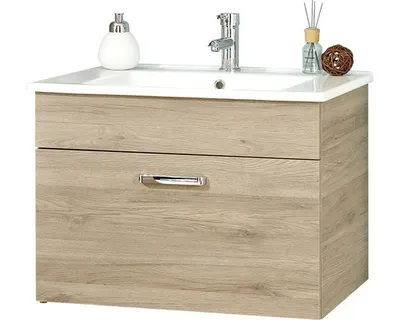 Obrázek produktu pro Koupelnová skříňka pod umyvadlo Pelipal Quickset 313 dub sanremo 65 x 53 x 45 cm 313.016215