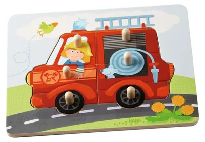 Image de Haba Puzzle à saisir Pompiers