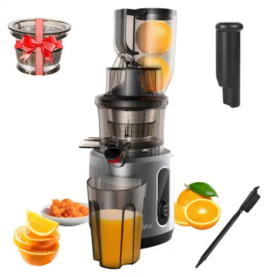 Image de Extracteur de jus à froid – 200W, avec une grande ouverture de remplissage pour les fruits entiers
