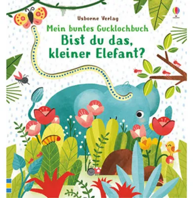 Produktbild von Mein buntes Gucklochbuch: Bist du das, kleiner Elefant?