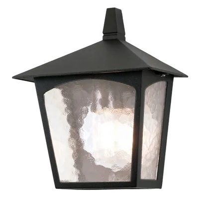 Image de Applique d'extérieur York 1xE27 noir Elstead BL15-BLACK