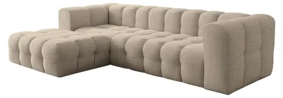 Produktbild von Ecksofa Baloo L, für das Wohnzimmer, Stoff Moly, links, beige