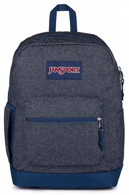 Produktbild von JanSport Cross Town Plus Remix City-Rucksack Indigo Denim