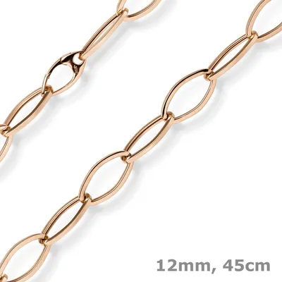 12mm-Phantasie-Halskette-aus-585-Rotgold-45cm
