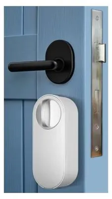 Produktbild von Aqara U200 Lite, Intelligentes Torschloss, Bluetooth, Weiß, Lithium-Ion (Li-Ion), 7,4 V, -15 - 55 °C