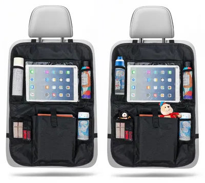Productafbeelding van Set van 2 Autostoelorganizers, Waterdichte en Slijtvast Bescherming voor Autostoelen