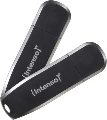 Productafbeelding van 64GB USB-stick 3.2 Gen 1x1 - Dubbelpack Zwart