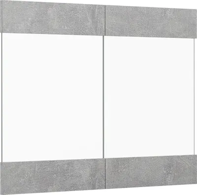 Produktbild von Küchenfront Vicco R-Line Beton 79.2 x 59 cm Möbelfront für den Hängeglasschrank, Model 30218