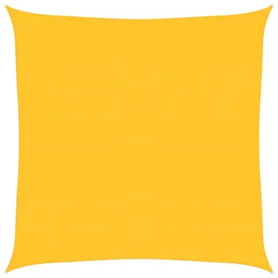 Obrázek produktu pro Plachta proti slunci 160 g/m² čtverec žlutá 7 x 7 m HDPE