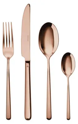 Immagine prodotto di Sambonet Linear Edelstahl/PVD Kupfer Besteck 24tlg.Vh. S0025-S00018-52713C81