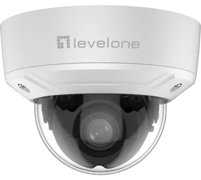 Obrázok produktu pre LevelOne FCS-3616, CCTV bezpečnostná kamera, Vnútorné a vonkajšie, Kábel, Strop, Biela, Kupola