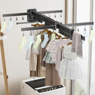 Produktbild von Aluminium Trockner mit 20 Klemmen
