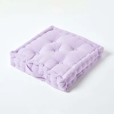 Produktbild von HOMESCAPES Sitzkissen Calico Mauve 40 x 40 cm