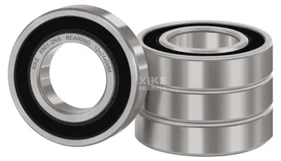 Kugellager 6901-2RS 12x24x6mm, 4 Stück, Chromstahl