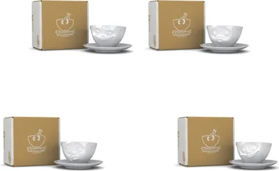 Produktbild von Fiftyeight Tassen-Set 4-tlg.  200 ml Nr 032 weiß Kaffeetassen