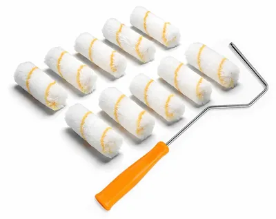 Zdjęcie produktu dla Rolka malarska Mulbijeo, wałek malarski o szerokości 10 cm, doskonała absorpcja farby