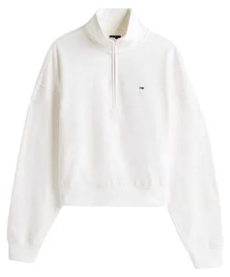Produktbild von Tommy Jeans - Sweatshirt für Damen, Reißverschluss GT19347 (32 DE) (Ecru)