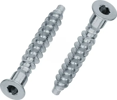 Produktbild von 50x Korpusverbindungsschraube 7x70mm Sechskantschrauben Innensechskant Möbelschrauben Confirmat