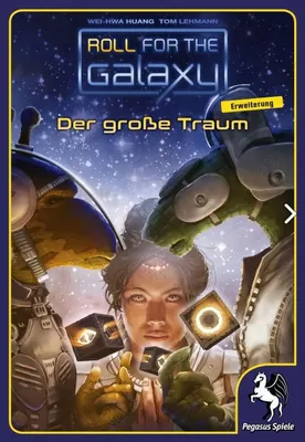 Produktbild von Pegasus Roll for the Galaxy: Der große Traum, 12 Jahr(e), 30 min, Familienspiel