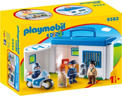 Produktbild von PLAYMOBIL 9382 Meine Mitnehm-Polizeistation