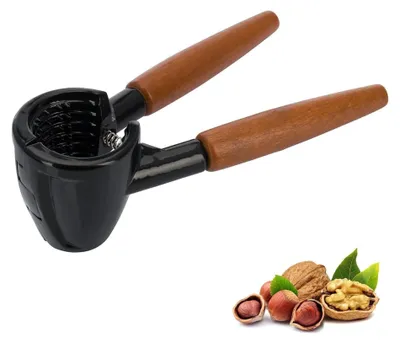 Imagen del producto de Rompe nueces robusto fabricado en aluminio fundido, ideal para abrir nueces fácilmente