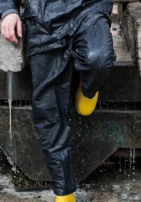 Zdjęcie produktu dla PU RAINBAND PANTS 464 Black Xl 0464-1000