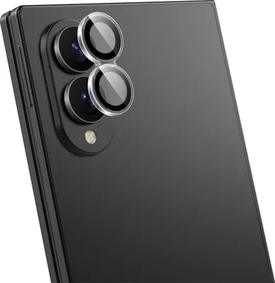 Zdjęcie produktu dla Szklana folia ochronna, wzmocniona folia ochronna dla Samsung Galaxy Z Fold 8, z ochroną obiektywów aparatu, odporna na uderzenia, przezroczysta