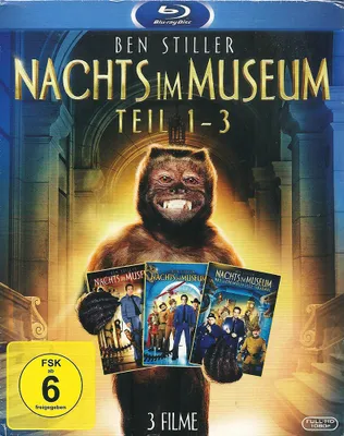 Produktbild von Nachts im Museum 1-3 Box