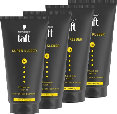 Produktbild von TAFT Gel Super Kleber 150ml, 4x 150ml