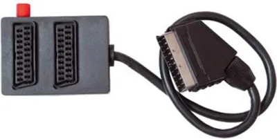 Produktbild von Scart-Verteiler, 2-fach, UmschaltBOX -mit Schalter
