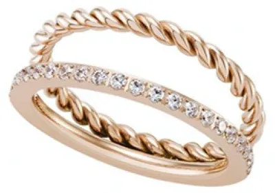 Produktbild von Rotgoldener Eleganter Damenring Größe 8