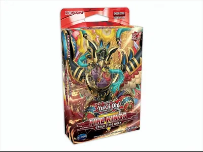 Produktbild von Konami Yu-Gi-Oh! TCG Structure Deck Revamped: Fire Kings (Reprint) Display (8) *Englische Version*