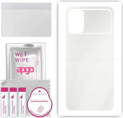 Produktbild von apgo Rückseite Schutzfolie, Matt, kompatibel mit Poco M3 MZB087AIN, Hinten Hydrogel-Displayschutzfolie mit Positionierhilfe, kratzfest, einfache Montage