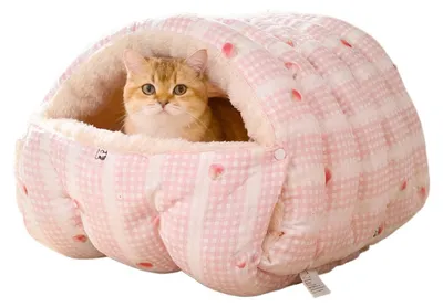 Image de Panier pour chat confortable, avec sac de couchage amovible et lavable