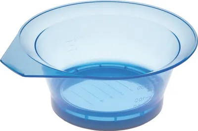 Produktbild von Efalock Rainbowl Färbeschale transparent blau 250 ml
