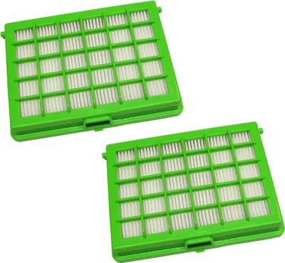 Produktbild von 2x HEPA-Filter Allergiker-Filter Staubsauger Filter für Rowenta RO5223GA/4Q0 RO522701/4Q0 RO52274A/4Q0 RO5227EA/4Q0 RO5227GA/4Q0 RO5227R1/4Q0