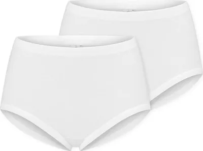 Produktbild von Schiesser Damen 2PACK Taillenslip weiss 046