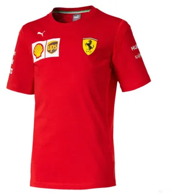 Produktbild von 2019, Rot, Puma Ferrari Kinder Team T-shirt 116