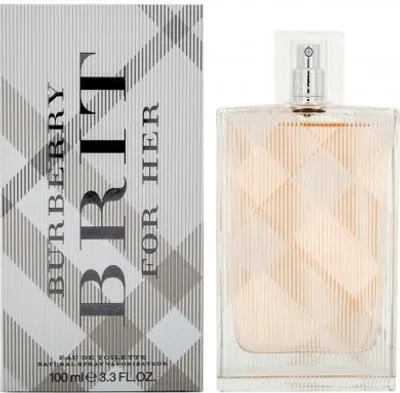 Obrázok produktu pre Burberry Brit for Her, Ženy, 100 ml, Nádoba na jedno použitie, Hruška, Mandle, Vanilka