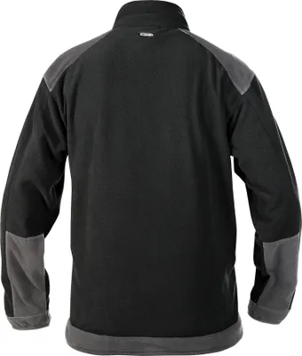 Produktbild von DASSY® Kazan Women Zweifarbige Fleecejacke für Damen, Farbe:weiß/zementgrau, Größe:M