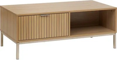 Zdjęcie produktu dla Niski stolik kawowy prostokątny TASSO, 100 x 50 x 40 cm