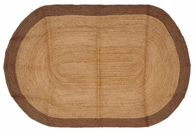 Immagine prodotto di Tappeto da Area Grigio 122 x 183 cm Juta