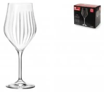 Immagine prodotto di RCR Set 6 Calici Vino Timeless In Vetro Sonoro Cl 55