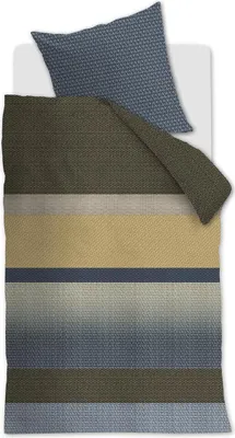Produktbild von Beddinghouse Bettwäsche-Ganitur Vance Farbe Blau Grün Größe 135x200+80x80