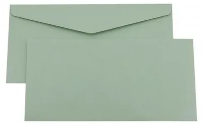 Produktbild von Kaenguruh DL Briefumschlag, nassklebend, recycling grn 75g
